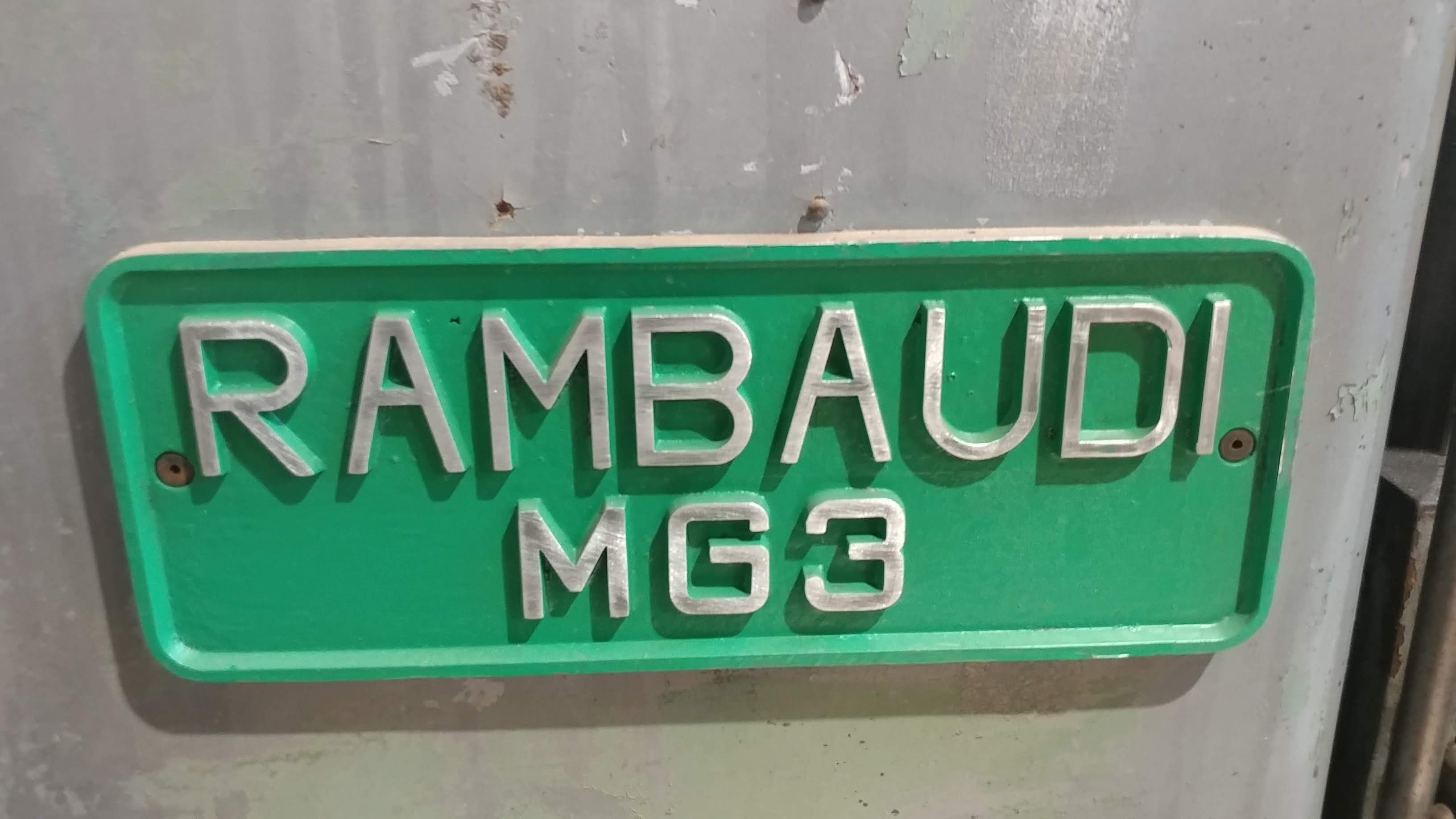 Milling machine Rambaudi MG3